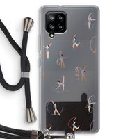 Dancing #3: Samsung Galaxy A42 5G Transparant Hoesje met koord