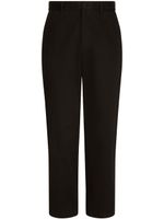 Dolce & Gabbana pantalon à coupe droite - Noir