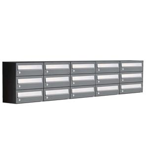 Allux Hive Set 5-Breed, 3-Hoog Antraciet - 40030065_5x3