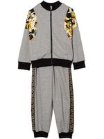 Versace Kids survêtement à imprimé baroque - Gris