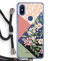 Sweet heaven geometrics: Xiaomi Mi Mix 3 Transparant Hoesje met koord