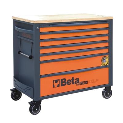 Beta RSC24AXLP/7-O Gereedschapswagen met 7 laden | met anti-omvalsysteem | breed model | Oranje - 024004571