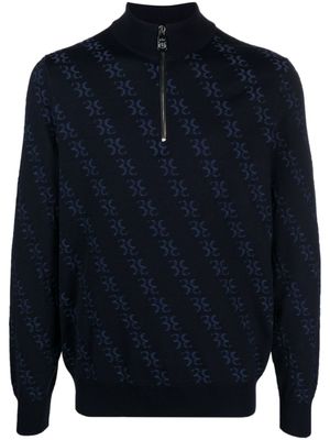 Billionaire pull en mérinos mélangé - Bleu