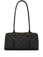 Tory Burch sac porté épaule Marshmallow à logo en jacquard - Noir - thumbnail