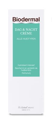 Biodermal Dag & Nachtcrème Alle Huidtypen Tube