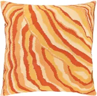 Unique Living kussen ezra 45x45cm orange flame