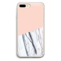 A touch of peach: iPhone 7 Plus Transparant Hoesje