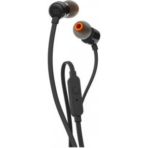 JBL T110 In-ear Bedraad Zwart 3.5mm