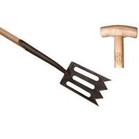 De Wit Spork met zwanehals essen steel 75cm dewit