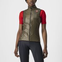 Castelli Aria fietsvest mouwloos bruin dames L