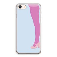 Pink panty: iPhone 8 Transparant Hoesje