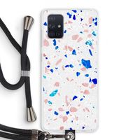 Terrazzo N°6: Samsung Galaxy A71 Transparant Hoesje met koord