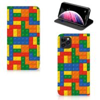 Apple iPhone 11 Pro Max | Hoesje met Magneet | Blokken