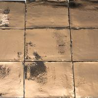 Dateg wandtegel handvorm Goud 13x13 Dateg wandtegel handvorm Goud 13x13
