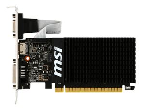 MSI Videokaart Nvidia GeForce GT710 1 GB DDR3-RAM PCIe x16 HDMI, DVI, VGA