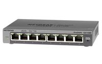 NETGEAR ProSAFE Unmanaged Plus Switch - GS108E - 8 Gigabit Ethernet poorten - thumbnail