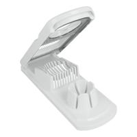 Metaltex eiersnijder wit - thumbnail