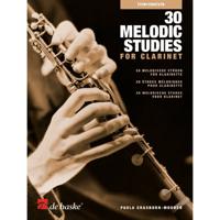 De Haske 30 Melodic Studies for Clarinet boek