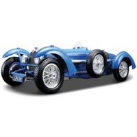 Modelauto Bugatti - blauw - Type 59 - 1:18 - schaalmodel - speelgoedauto