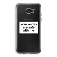 Safe with me: Samsung Galaxy A5 (2017) Transparant Hoesje