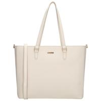Charm London Birmingham Safiano - Handtas/Schoudertas 15.6'' - Cream Charm London Birmingham Safiano - Handtas/Schoudertas 15.6'' - Cream