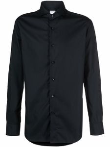 Xacus chemise légère à boutonnière - Noir