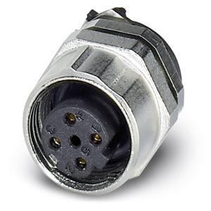 Phoenix Contact 1542648 Sensor/actuator inbouwconnector M12 Aantal polen (sensoren): 4 Bus, inbouw 60 stuk(s)