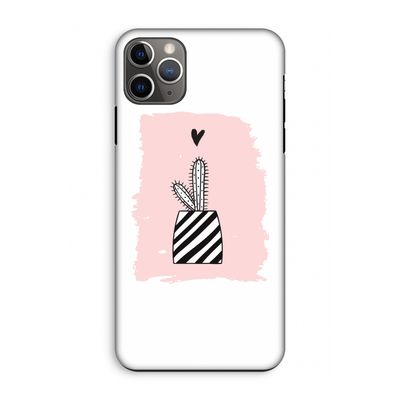 Zwart-wit cactus: iPhone 11 Pro Max Tough Case
