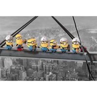 Pyramid Despicable Me Minions Lunch On A Skyscraper Poster 91,5x61cm - thumbnail