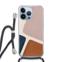 Geo #2: iPhone 13 Pro Transparant Hoesje met koord Geo #2: iPhone 13 Pro Transparant Hoesje met koord