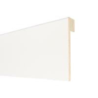 Renovatieplint RAL9010 Voorgelakt 90x18mm - lengte 244cm Renovatieplint RAL9010 Voorgelakt 90x18mm - lengte 244cm