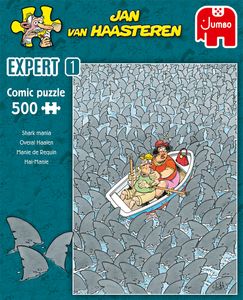 Jan van Haasteren Expert 1: Overal Haaien 500 stukjes - Legpuzzel voor volwassen