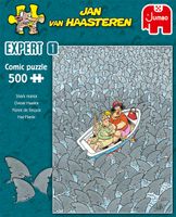 Jan van Haasteren Expert 1: Overal Haaien 500 stukjes - Legpuzzel voor volwassen - thumbnail