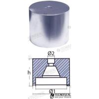 Ánodos punta de ejes Riva TEN00435 - ANODO RIVA MERCURIUS ZINC 3,86KG.
