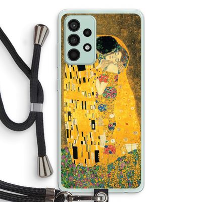 Der Kuss: Samsung Galaxy A52s 5G Transparant Hoesje met koord