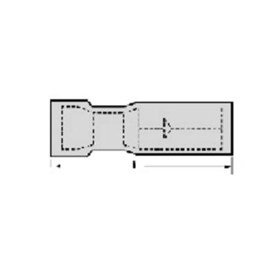 Molex 19039-0029 Ronde connector huls 1 stuk(s) Tape on Full reel