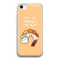 You're Shrimply The Best: iPhone SE 2020 Transparant Hoesje