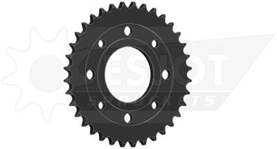 ESJOT Chain wheel 428 36z steel black