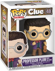 Clue Funko Pop Vinyl: Professor Plum with the Rope