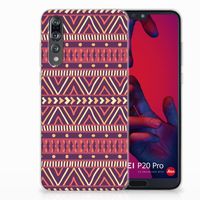 Huawei P20 Pro TPU bumper Aztec Paars