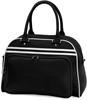 Atlantis BG75 Retro Bowling Bag - Black/White - 44 x 31 x 25 cm