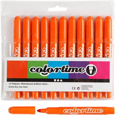 Creativ Company Oranje jumbo stiften, 12st.
