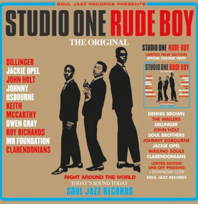 Various Artists - Studio One Rude Boy (Red and Cyan Coloured Vinyl)(Record Store Day 2024) 2LP