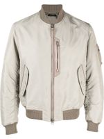 TOM FORD veste bomber à bords contrastants - Tons neutres - thumbnail