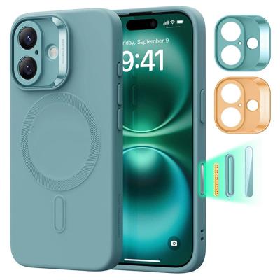 iPhone 16 Plus Cloud Soft Magnetic Case (Camera Control) - Teal