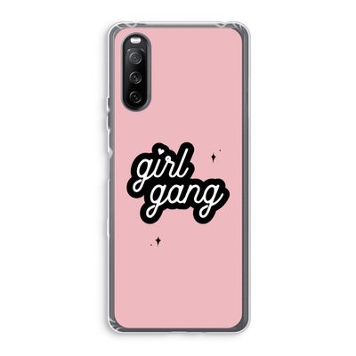Girl Gang: Sony Xperia 10 III Transparant Hoesje