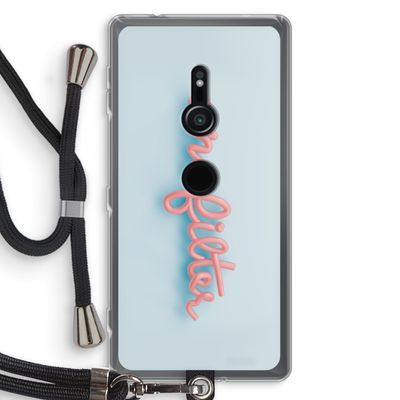 #nofilter: Sony Xperia XZ2 Transparant Hoesje met koord