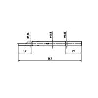 PTR Hartmann H 1015 L Huls voor precisiemeetpennen serie 1015