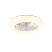 Trio PlafondventilatorMora wit met lamp - R64032101