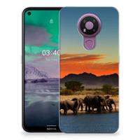 Nokia 3.4 | TPU Hoesje | Olifanten